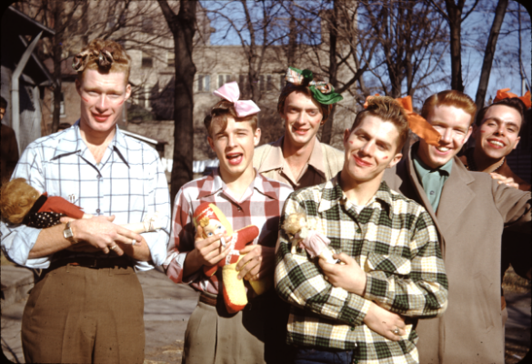 College Students Fraternity Initiation Costumes