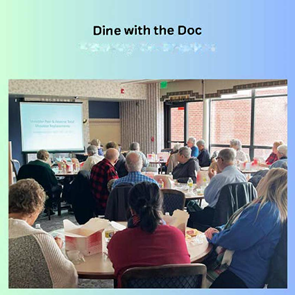 dine with a doc logo