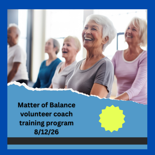 matter of balance new coaches training